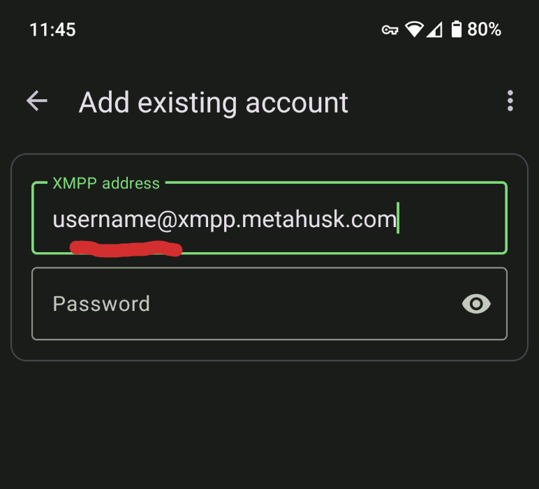 Enter Your Credentials